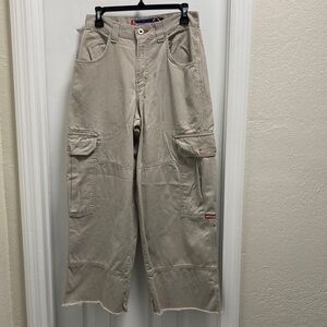 JNCO Vintage Y2K Baggy Khaki Cargo Pants